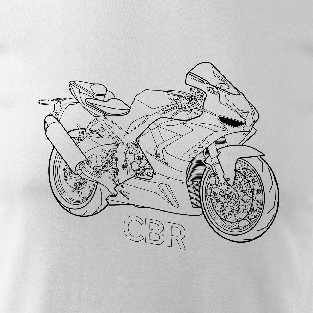 T-Shirt für Herren, weiß 