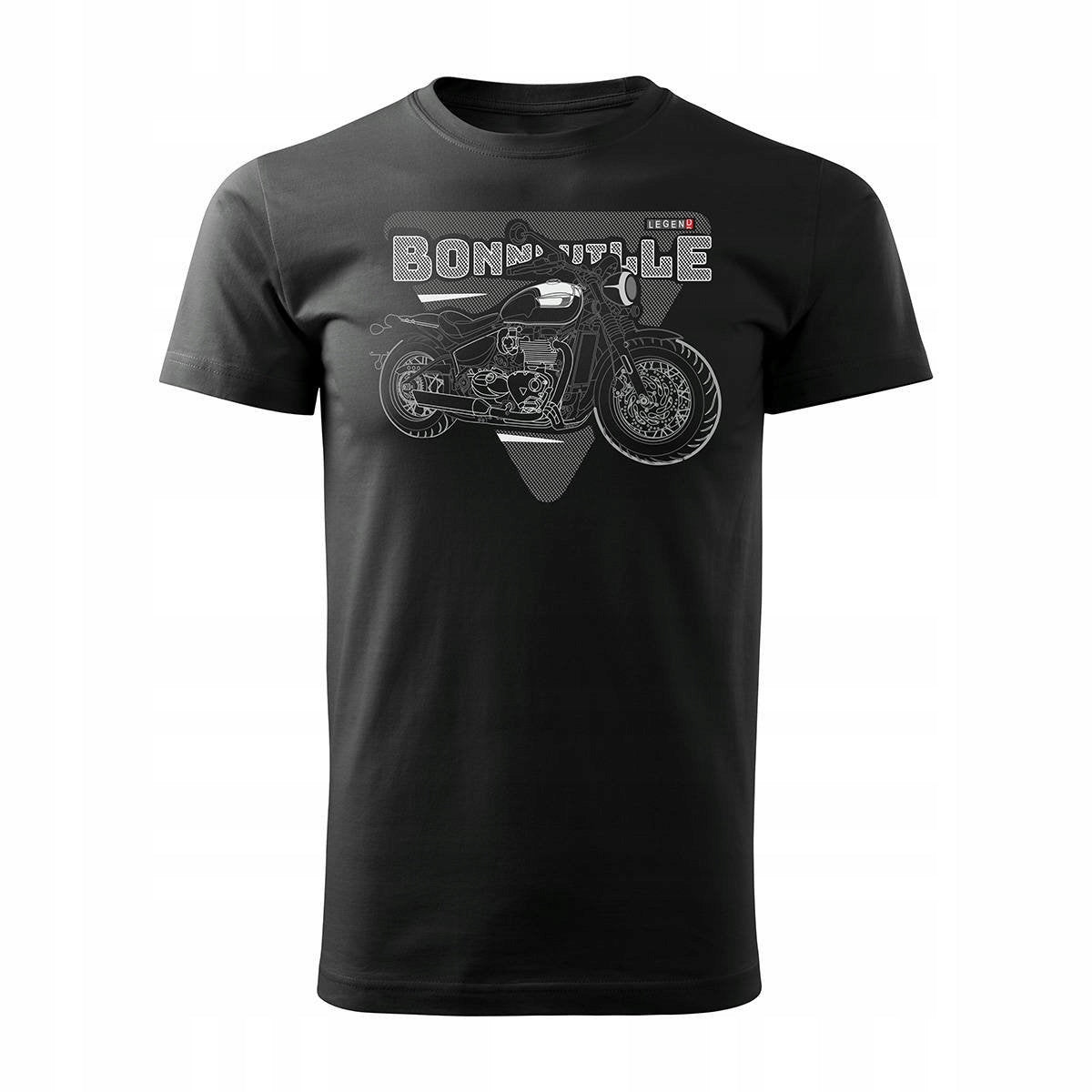 T-Shirt für Herren, schwarz 