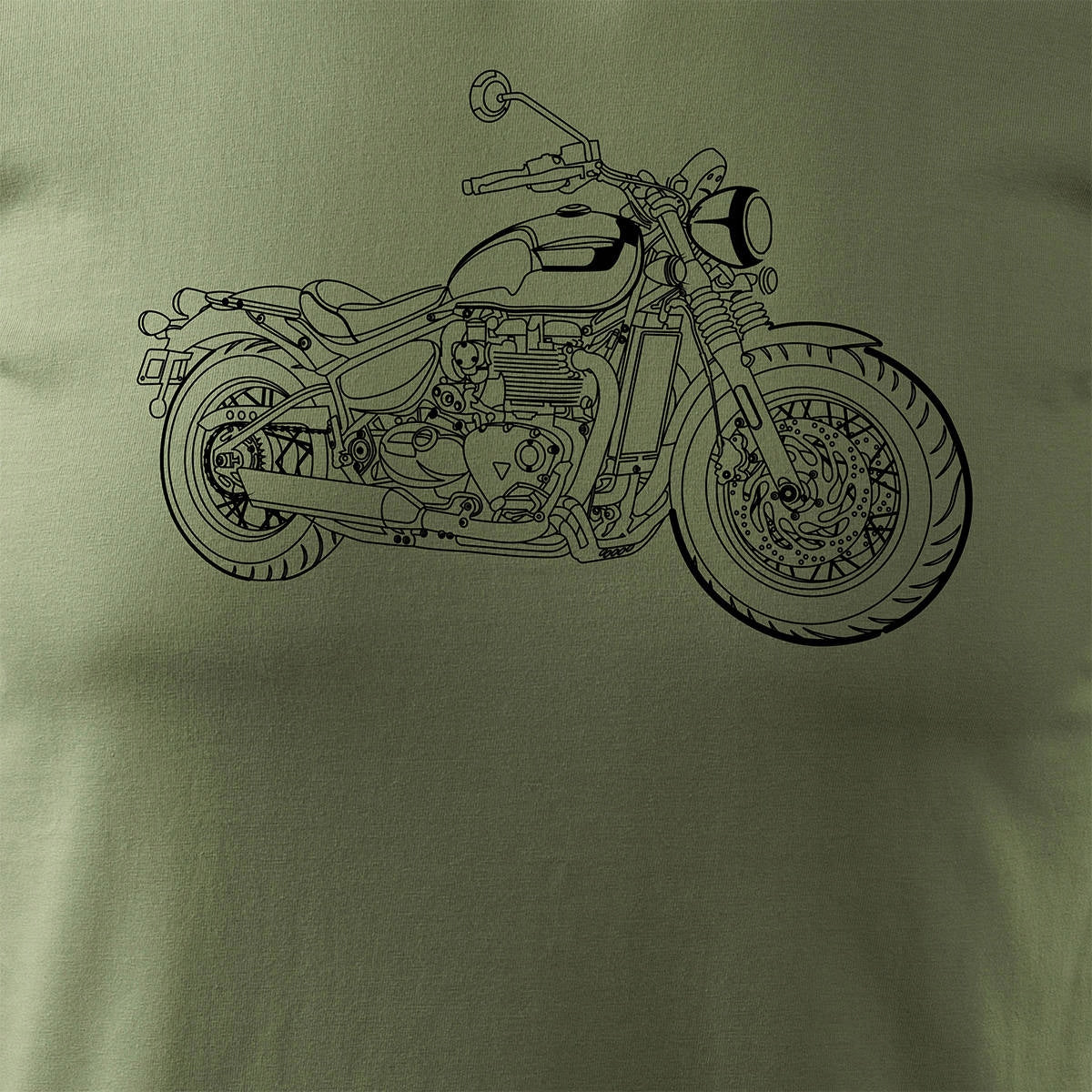 T-Shirt für Herren, grün 