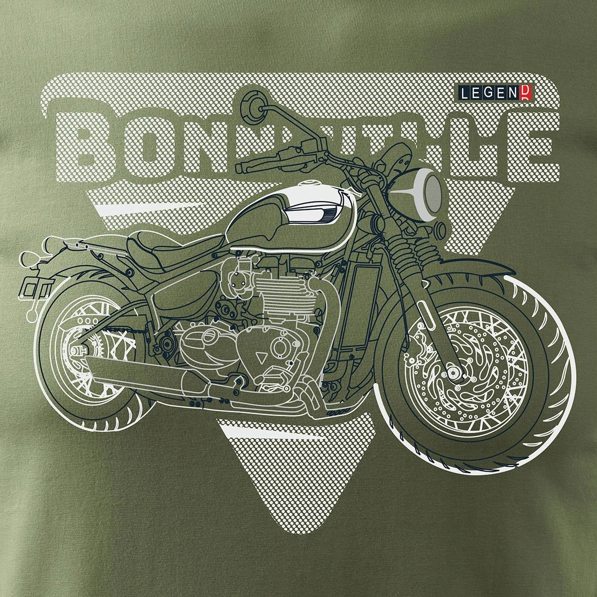 T-Shirt für Herren, grün 