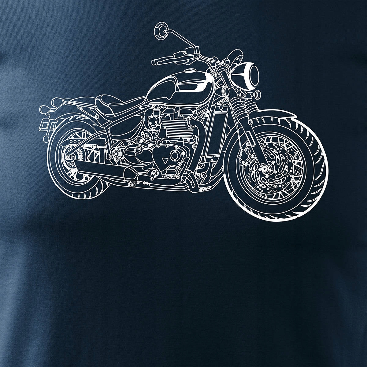 T-Shirt für Herren, blau 