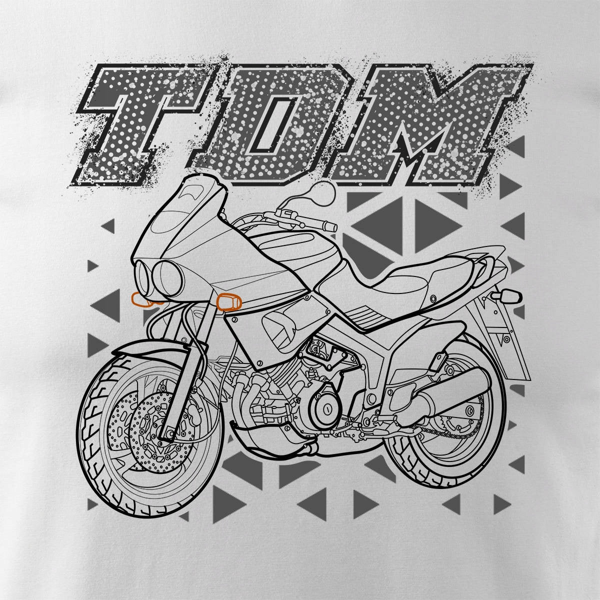 T-Shirt für Herren, weiß 