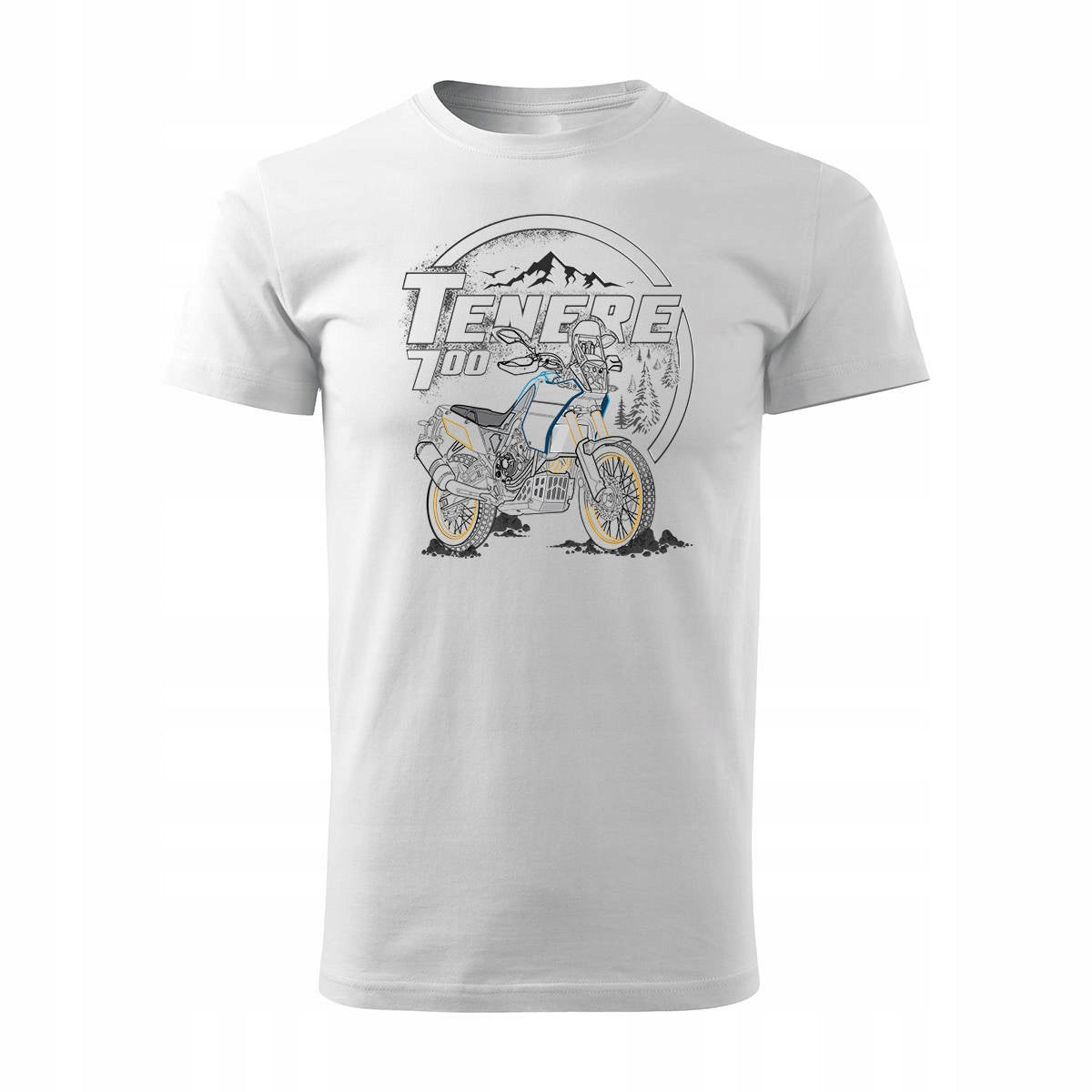 T-Shirt für Herren, weiß 