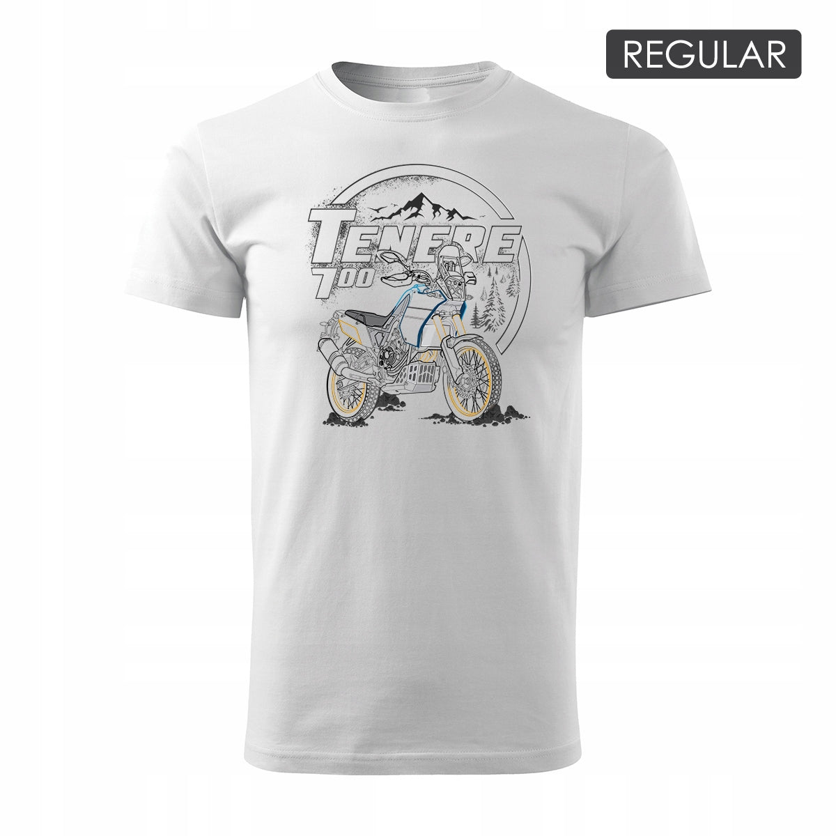 T-Shirt für Herren, weiß 