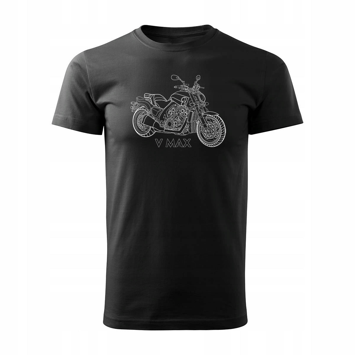 T-Shirt für Herren, schwarz 
