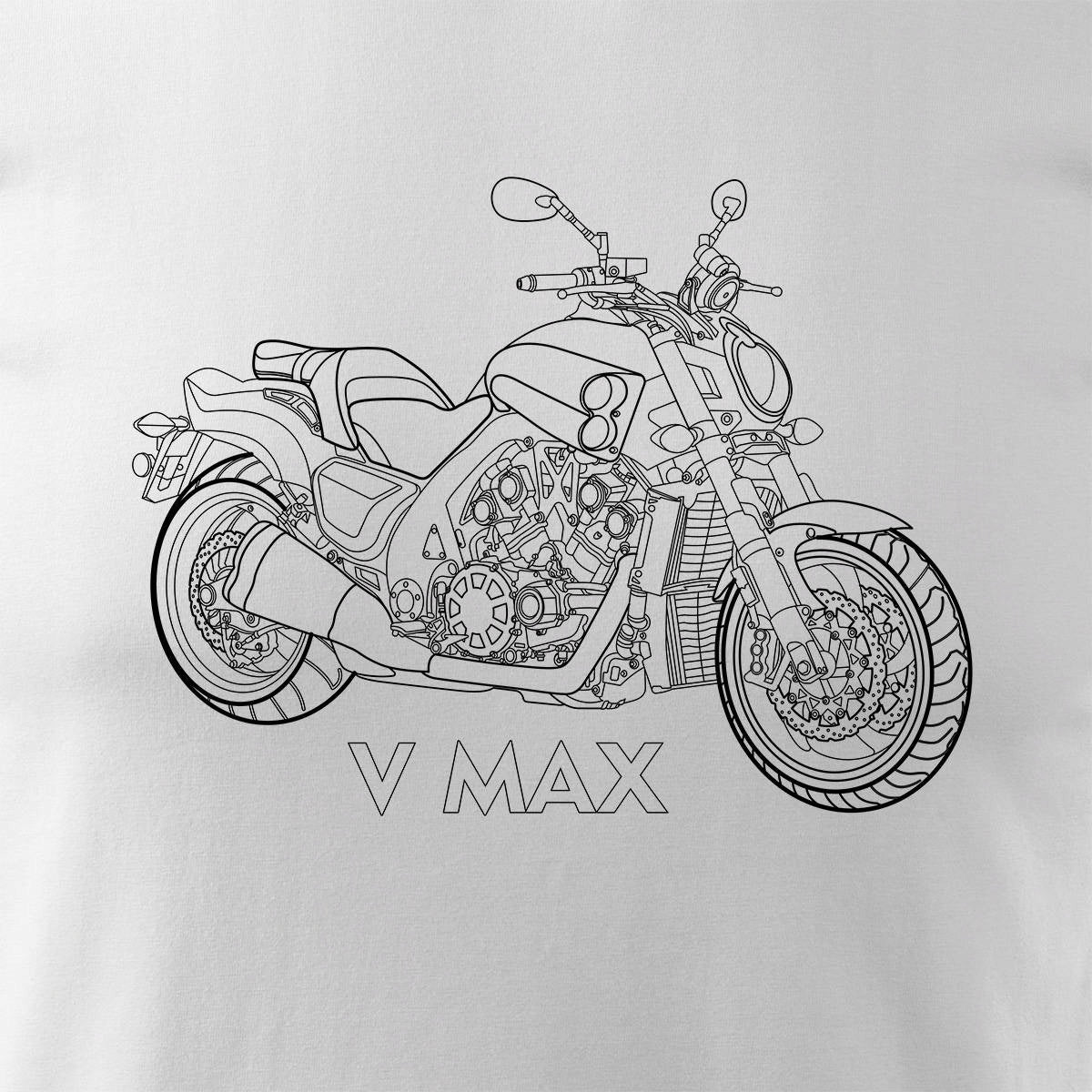 T-Shirt für Herren, weiß 