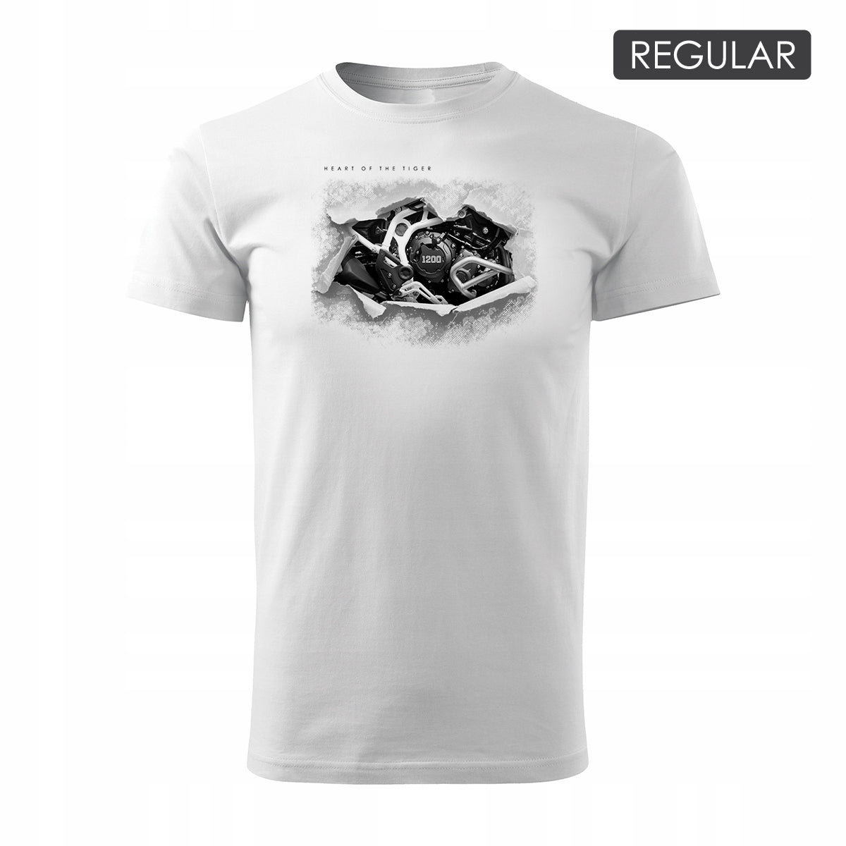 T-Shirt für Herren, weiß 