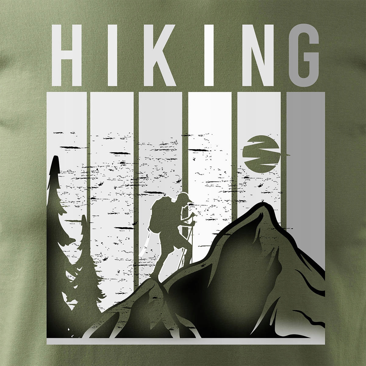 T-Shirt für Herren, grün 
