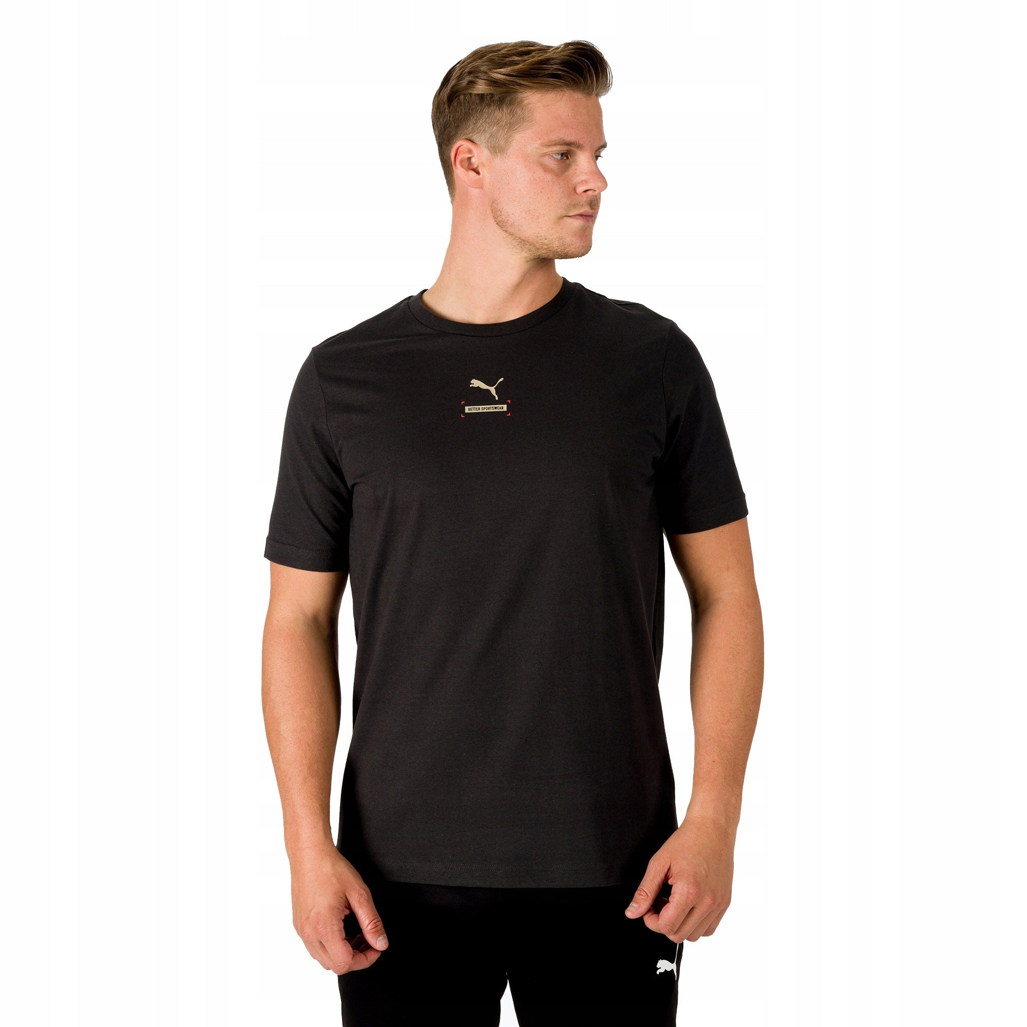 T-Shirt für Herren Puma, schwarz 