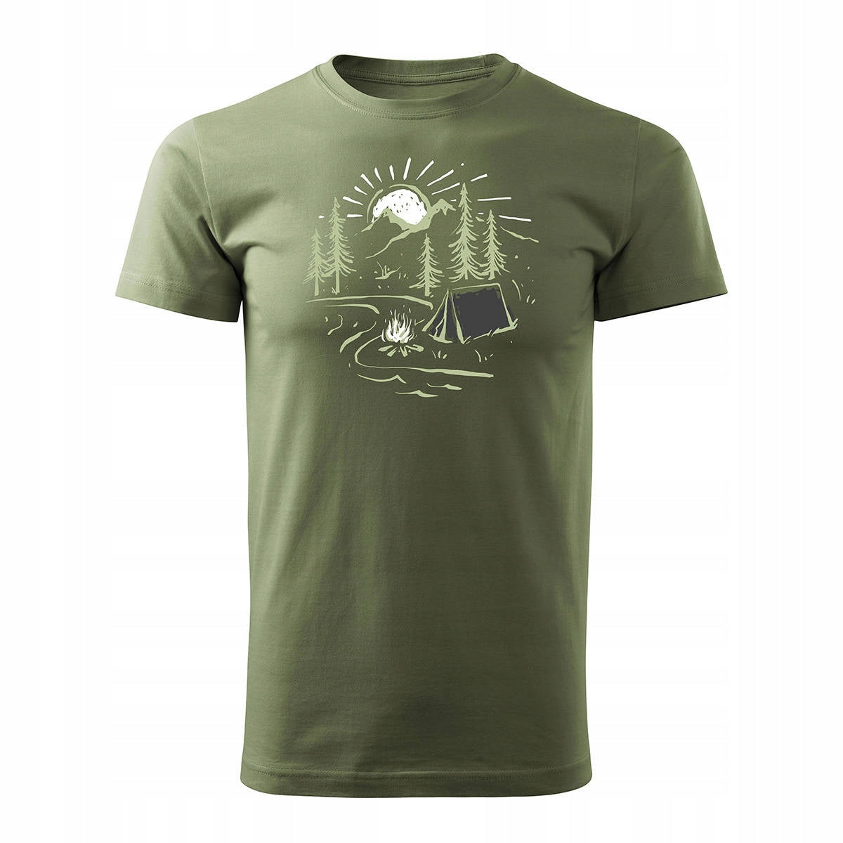 T-Shirt für Herren, grün 