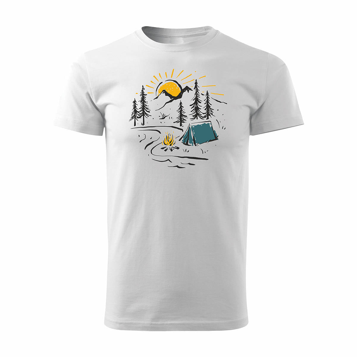 T-Shirt für Herren, weiß 