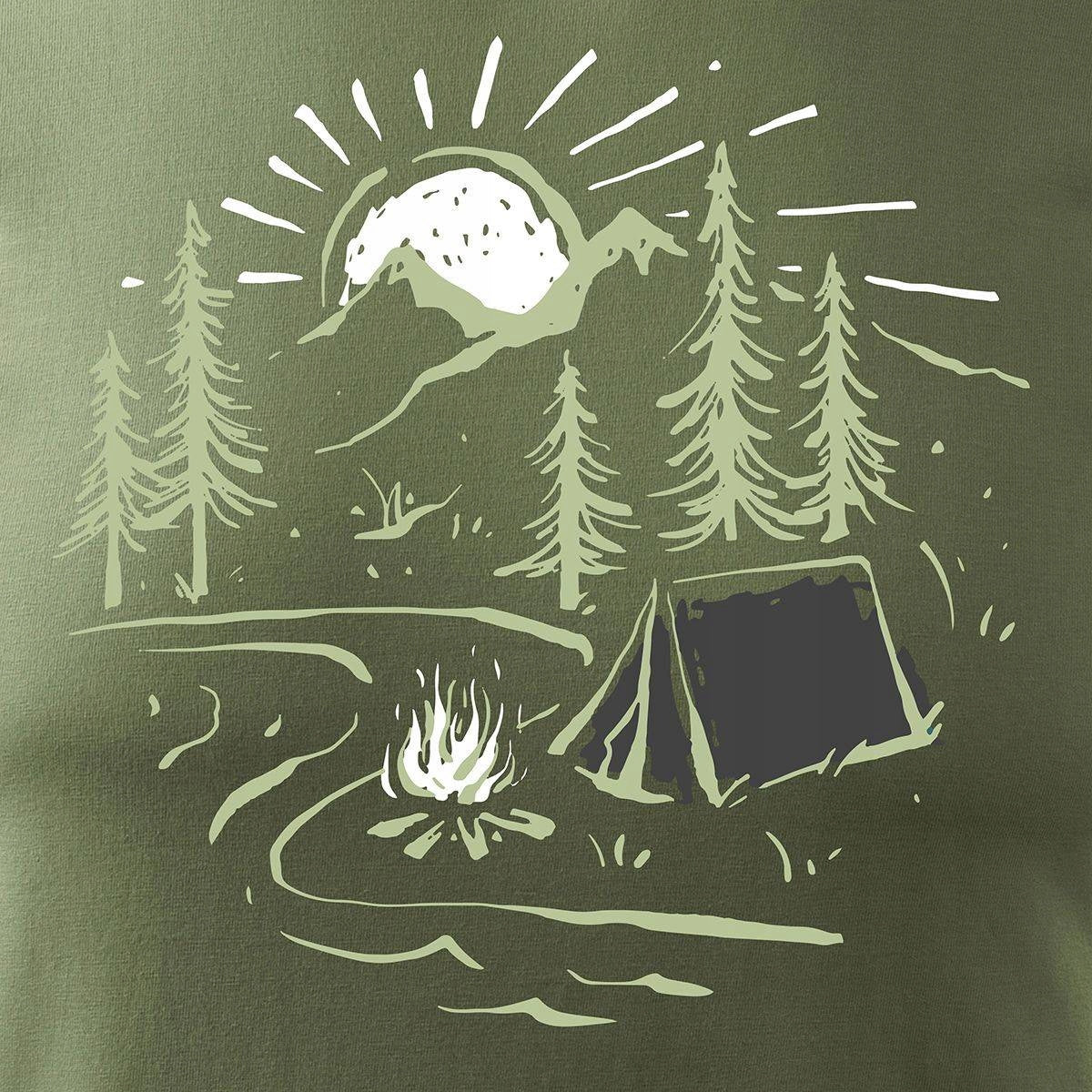 T-Shirt für Herren, grün 