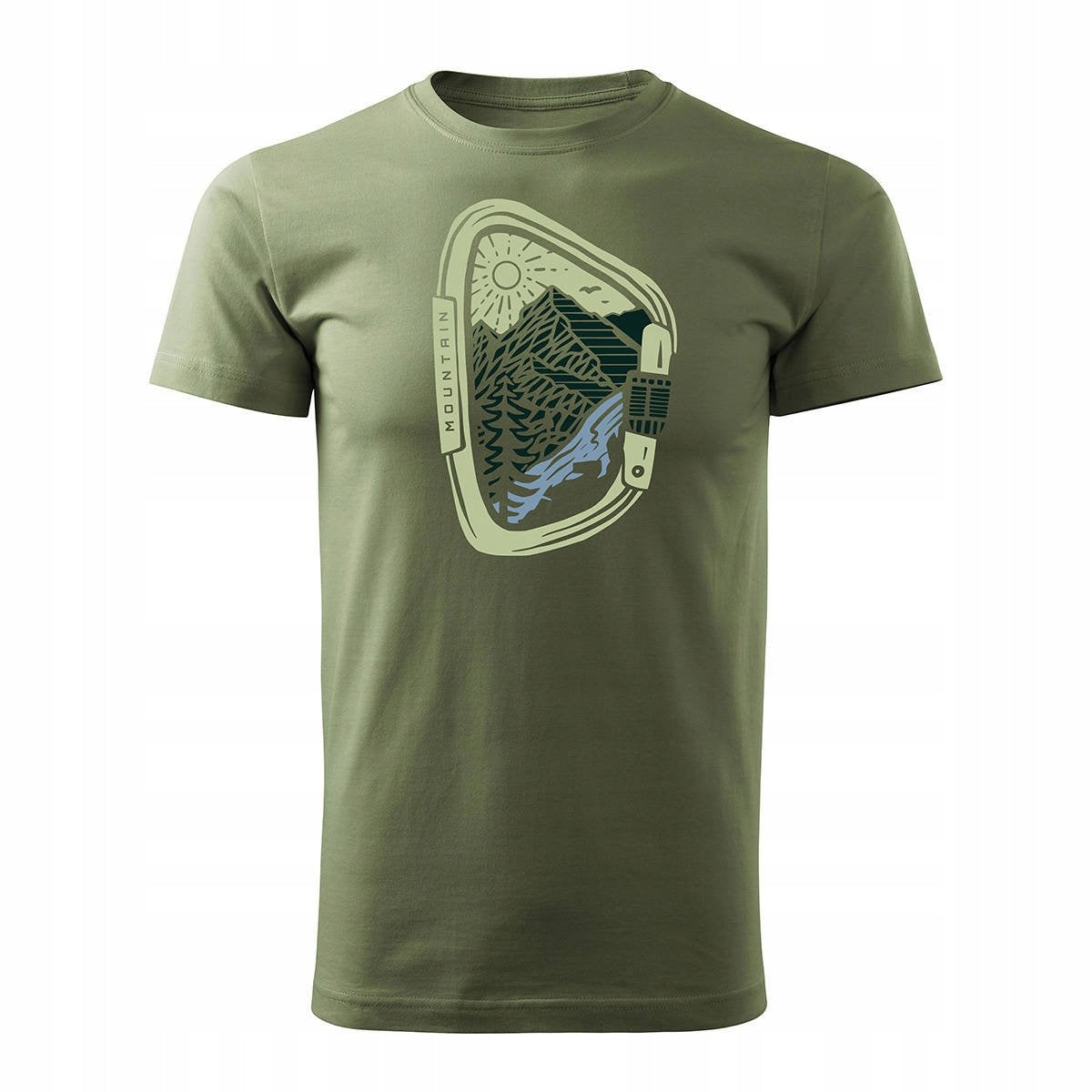 T-Shirt für Herren, grün 