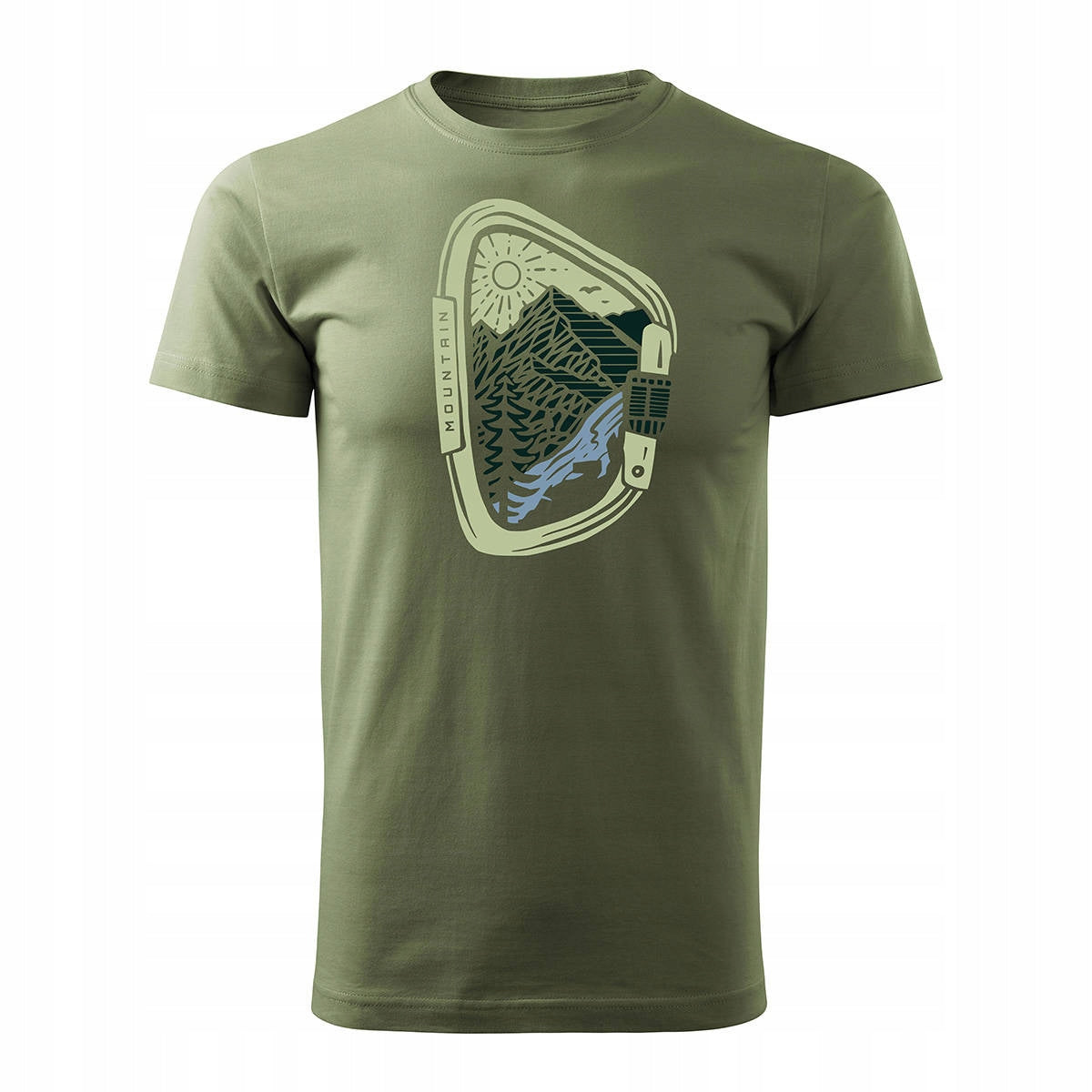T-Shirt für Herren, grün 