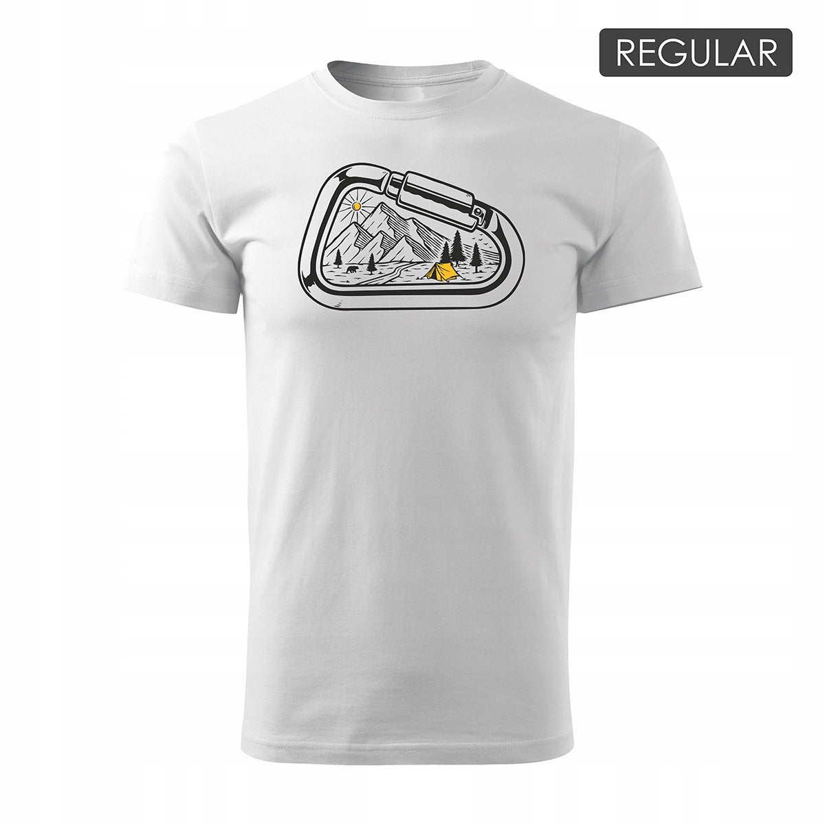 T-Shirt für Herren, weiß 