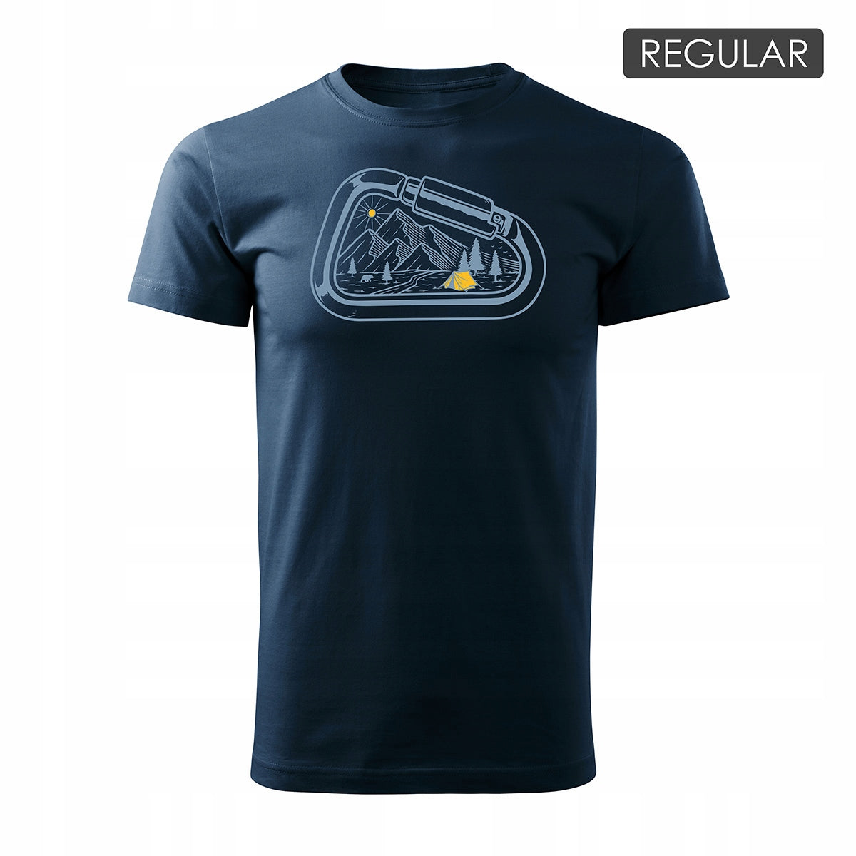 T-Shirt für Herren, blau 