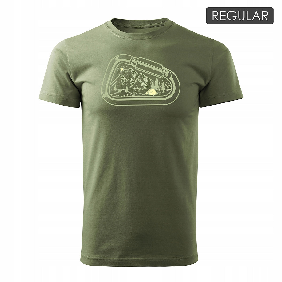 T-Shirt für Herren, grün 