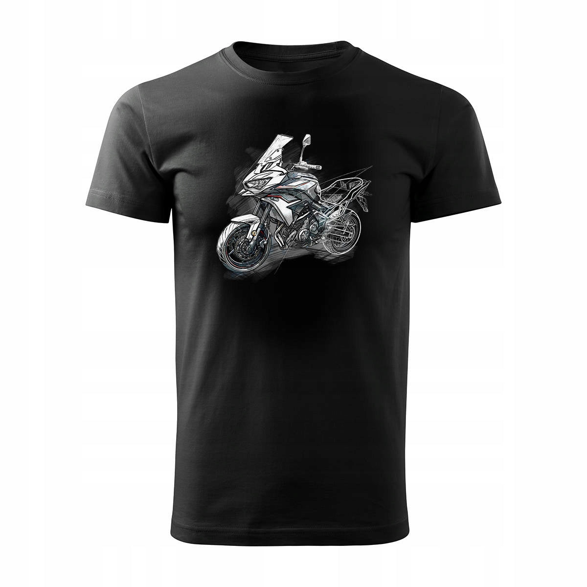 T-Shirt für Herren, schwarz 