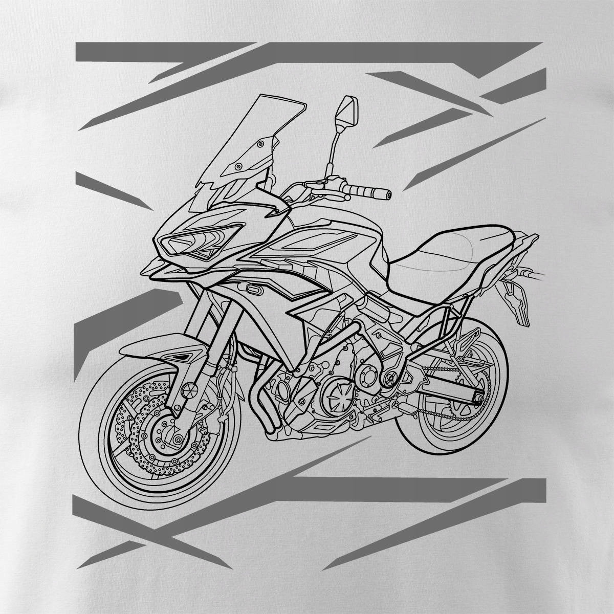 T-Shirt für Herren, weiß 