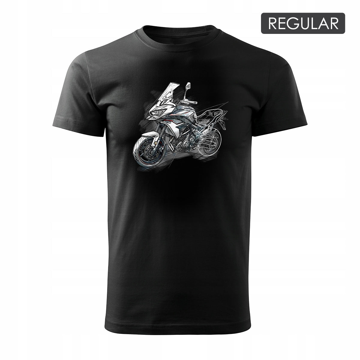 T-Shirt für Herren, schwarz 