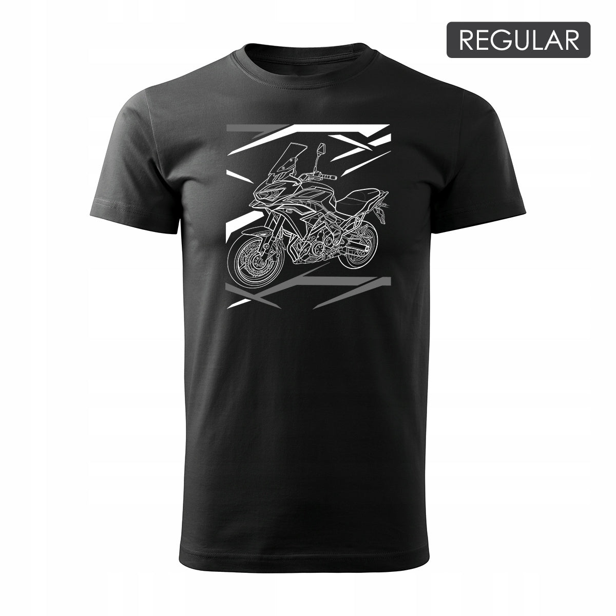 T-Shirt für Herren, schwarz 