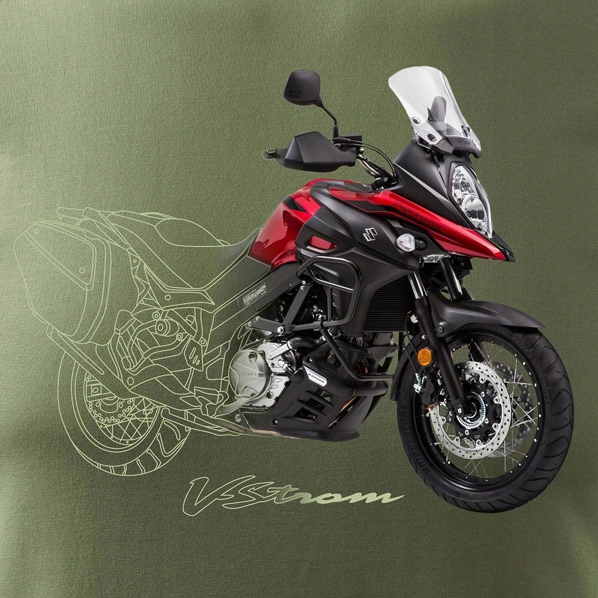 T-Shirt für Herren, grün 