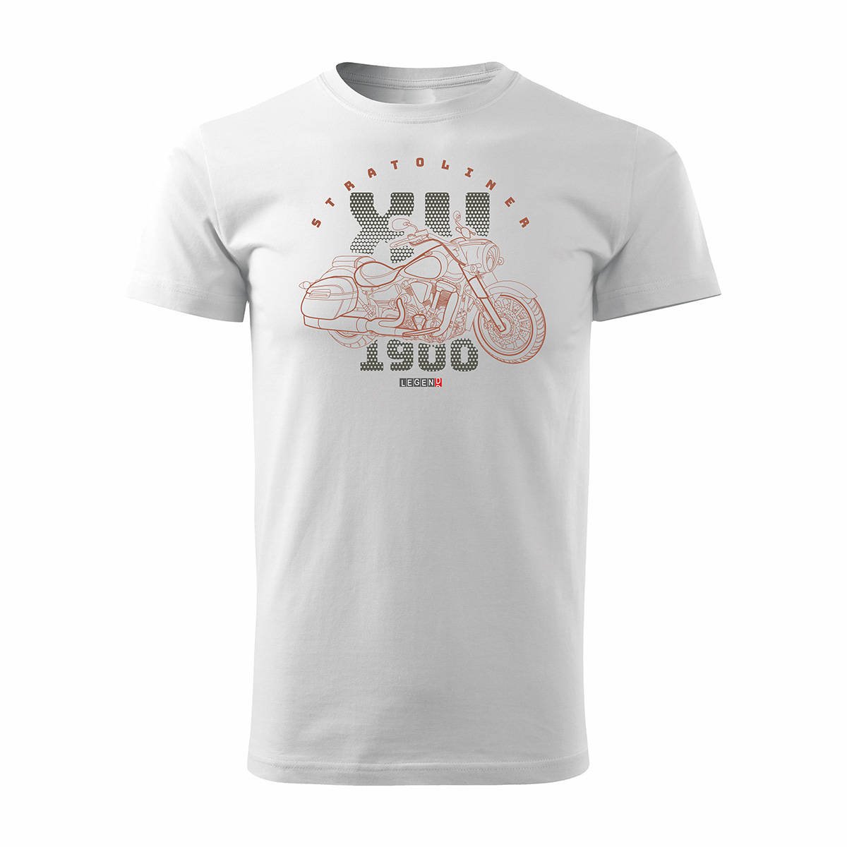 T-Shirt für Herren, weiß 