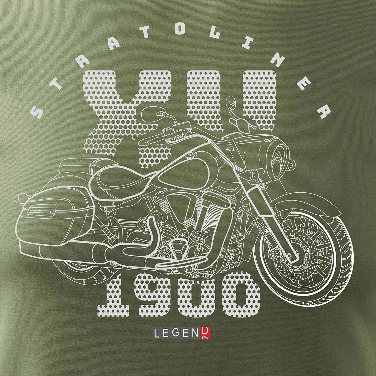 T-Shirt für Herren, grün 