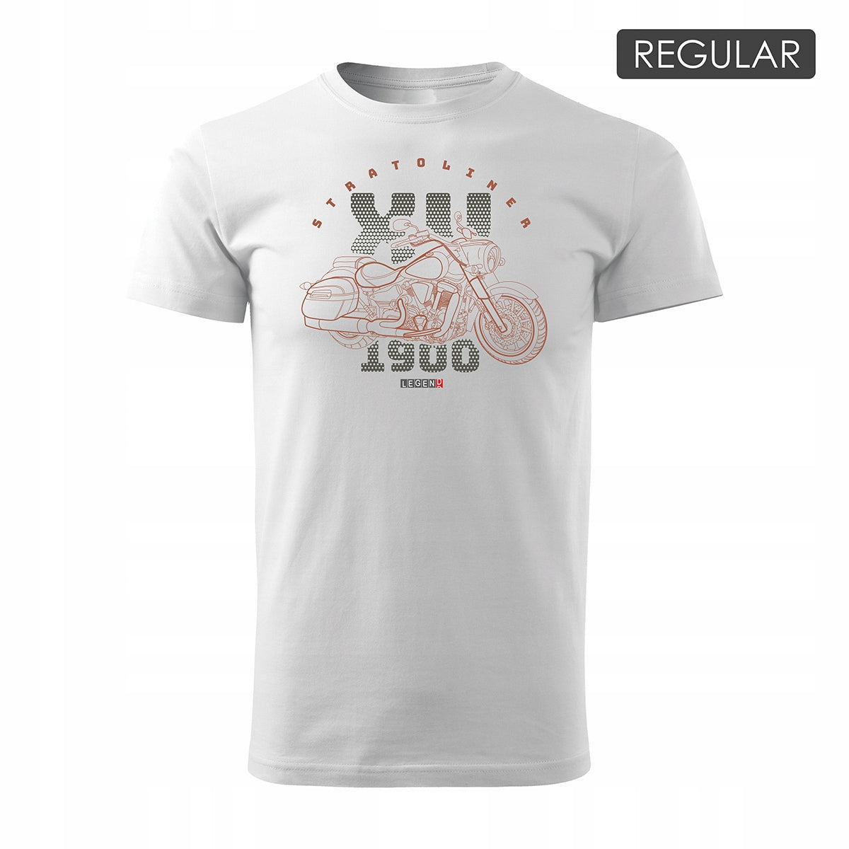 T-Shirt für Herren, weiß 