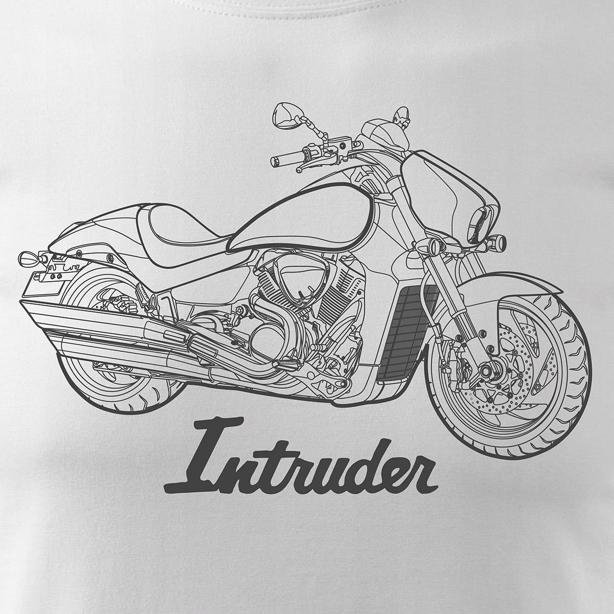 T-Shirt für Herren, weiß 