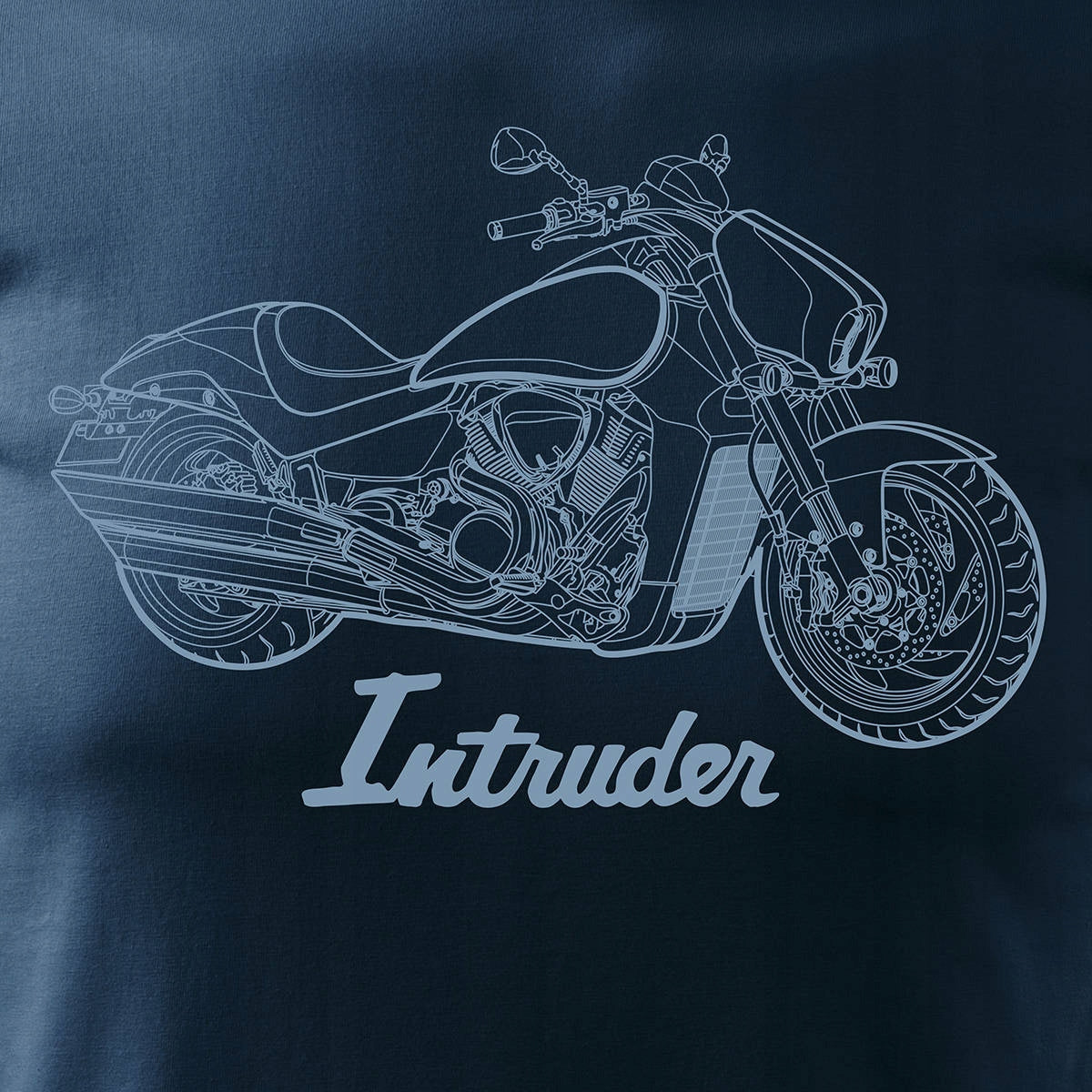 T-Shirt für Herren, blau 