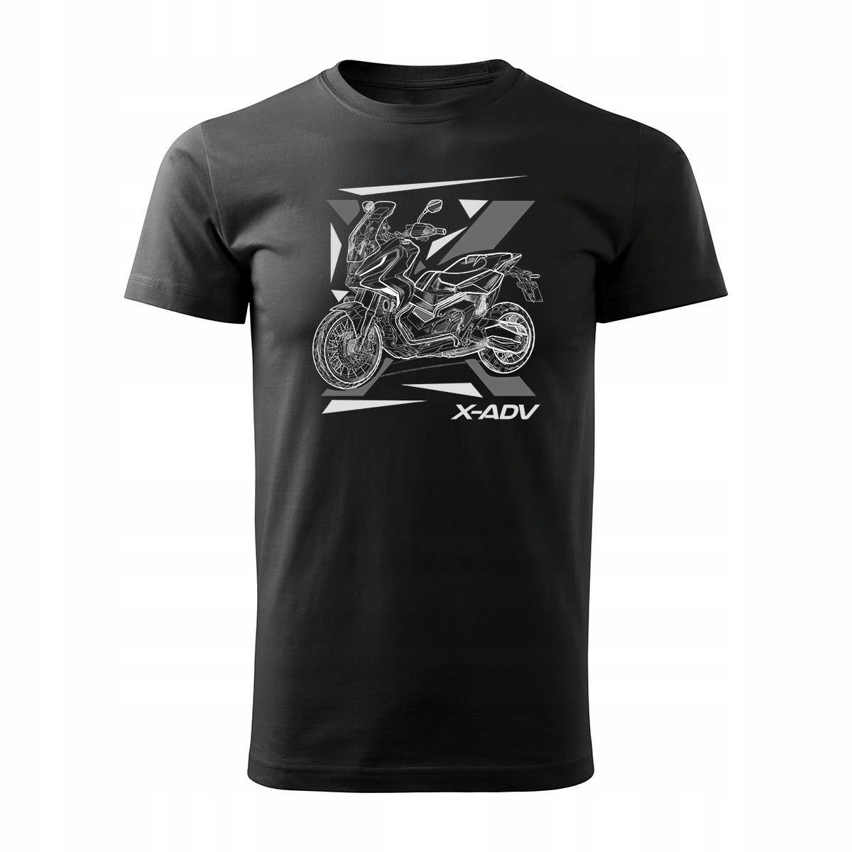 T-Shirt für Herren, schwarz 