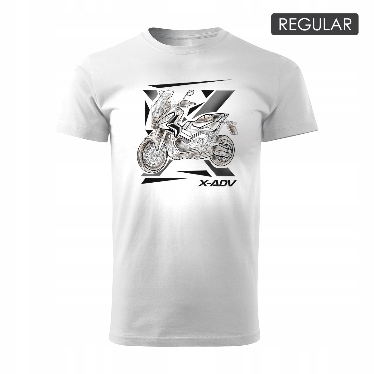 T-Shirt für Herren, weiß 