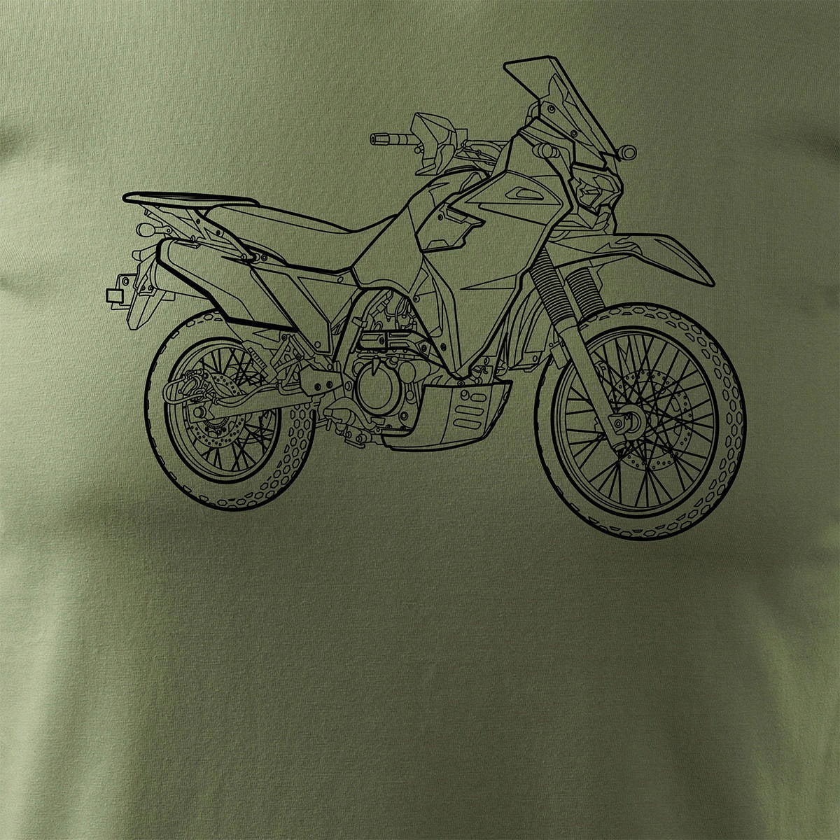 T-Shirt für Herren, grün 