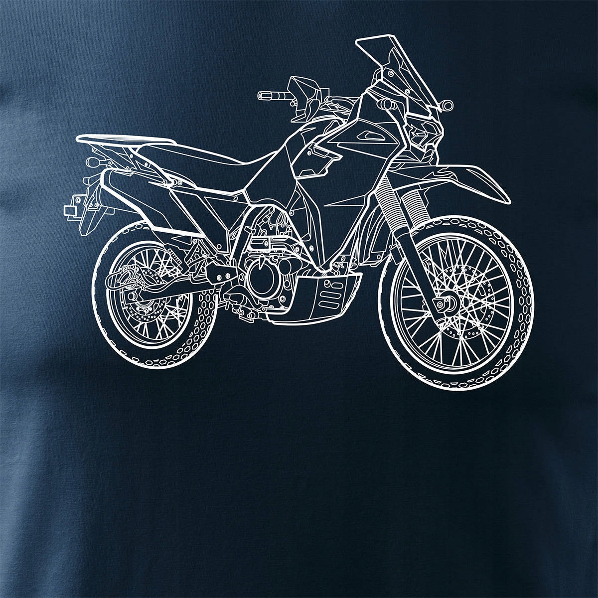 T-Shirt für Herren, blau 