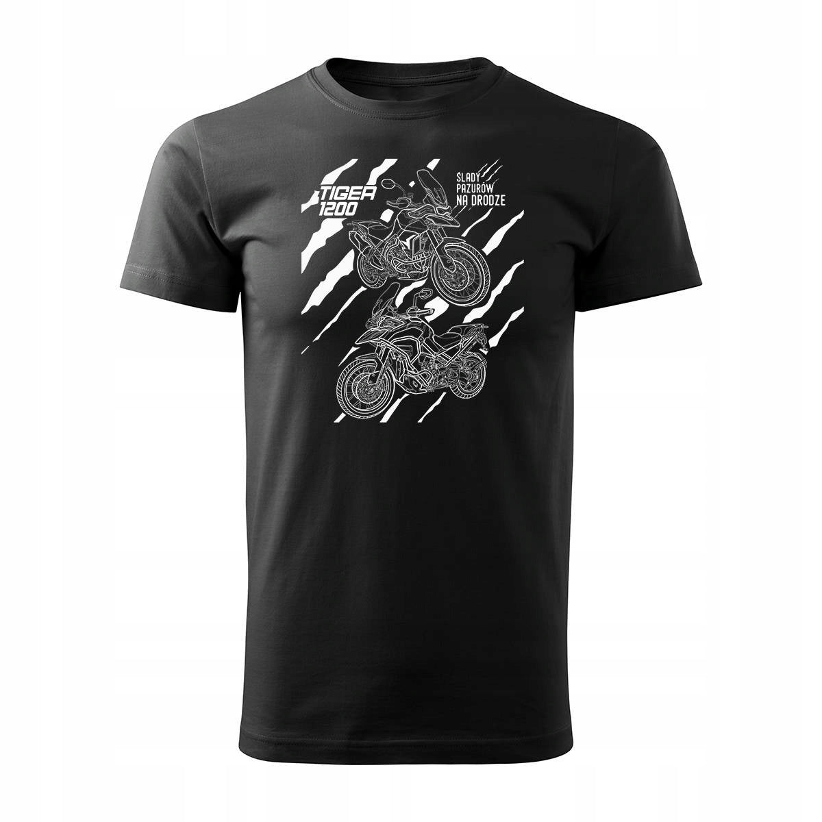 T-Shirt für Herren, schwarz 