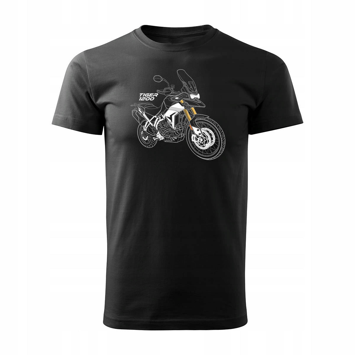 T-Shirt für Herren, schwarz 