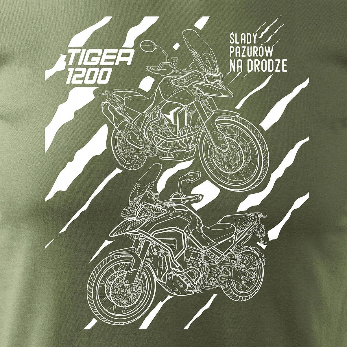T-Shirt für Herren, grün 