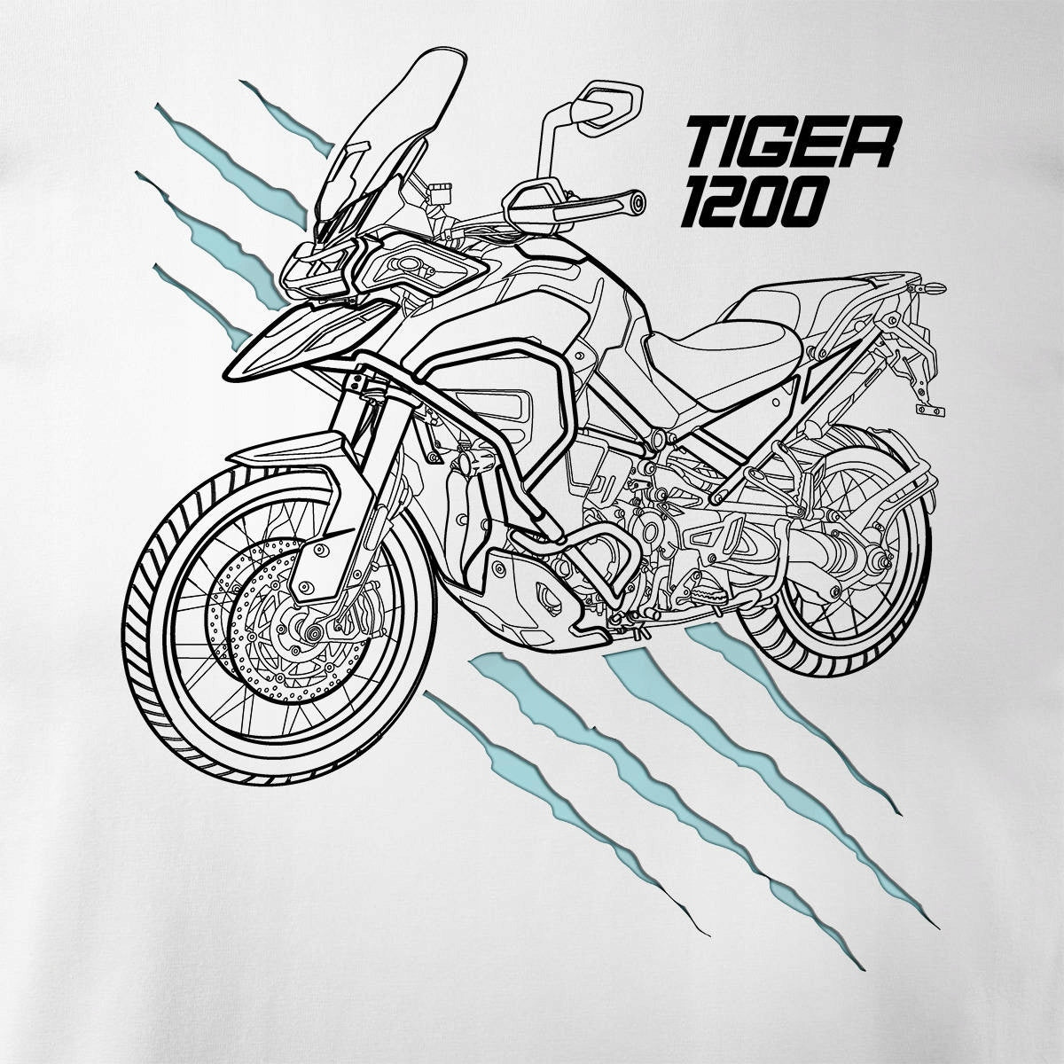 T-Shirt für Herren, weiß 