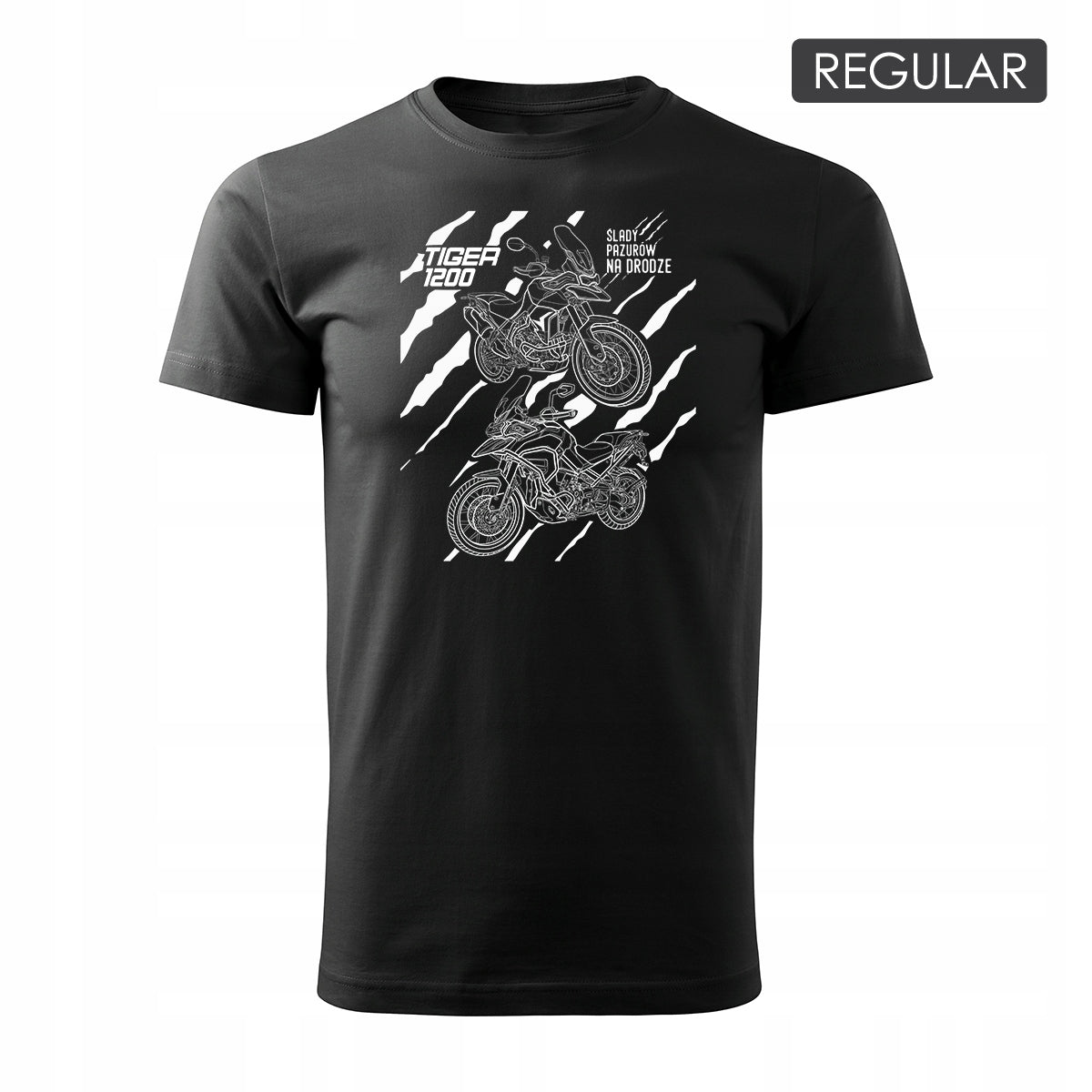 T-Shirt für Herren, schwarz 