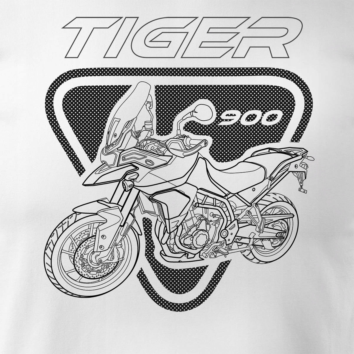 T-Shirt für Herren, weiß 
