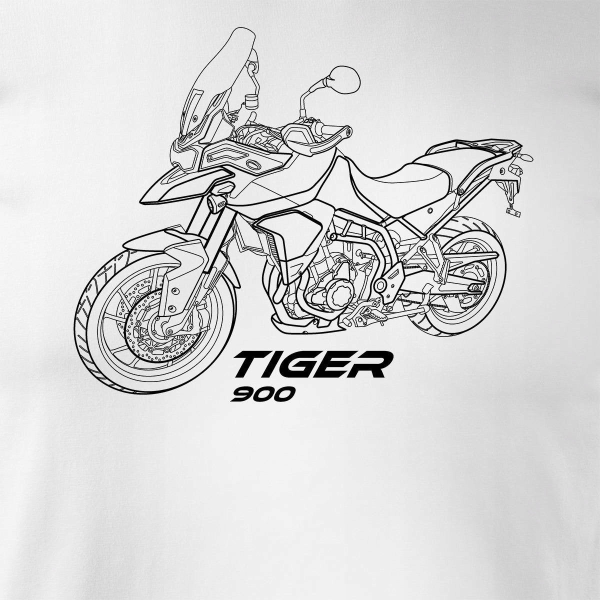 T-Shirt für Herren, weiß 