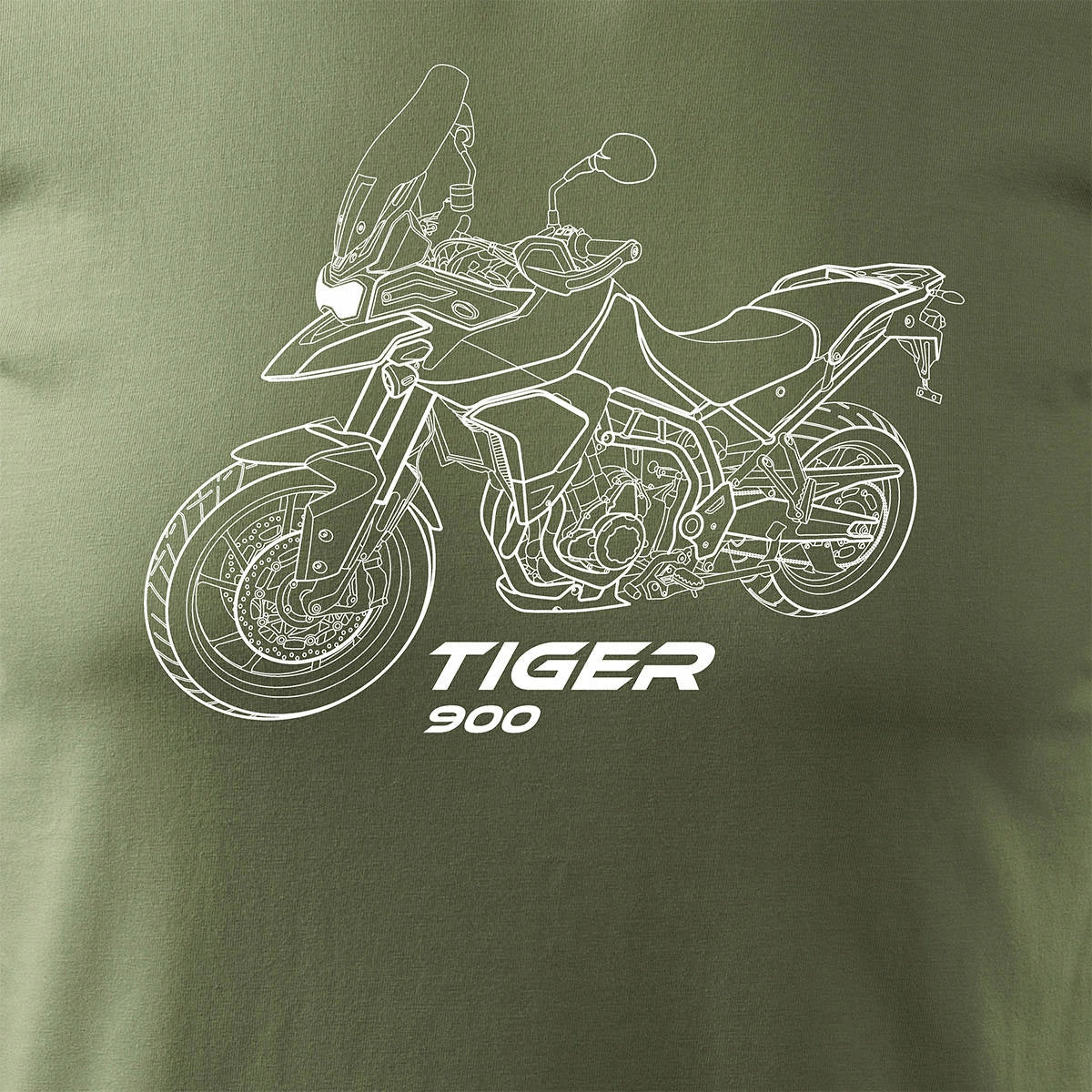 T-Shirt für Herren, grün 