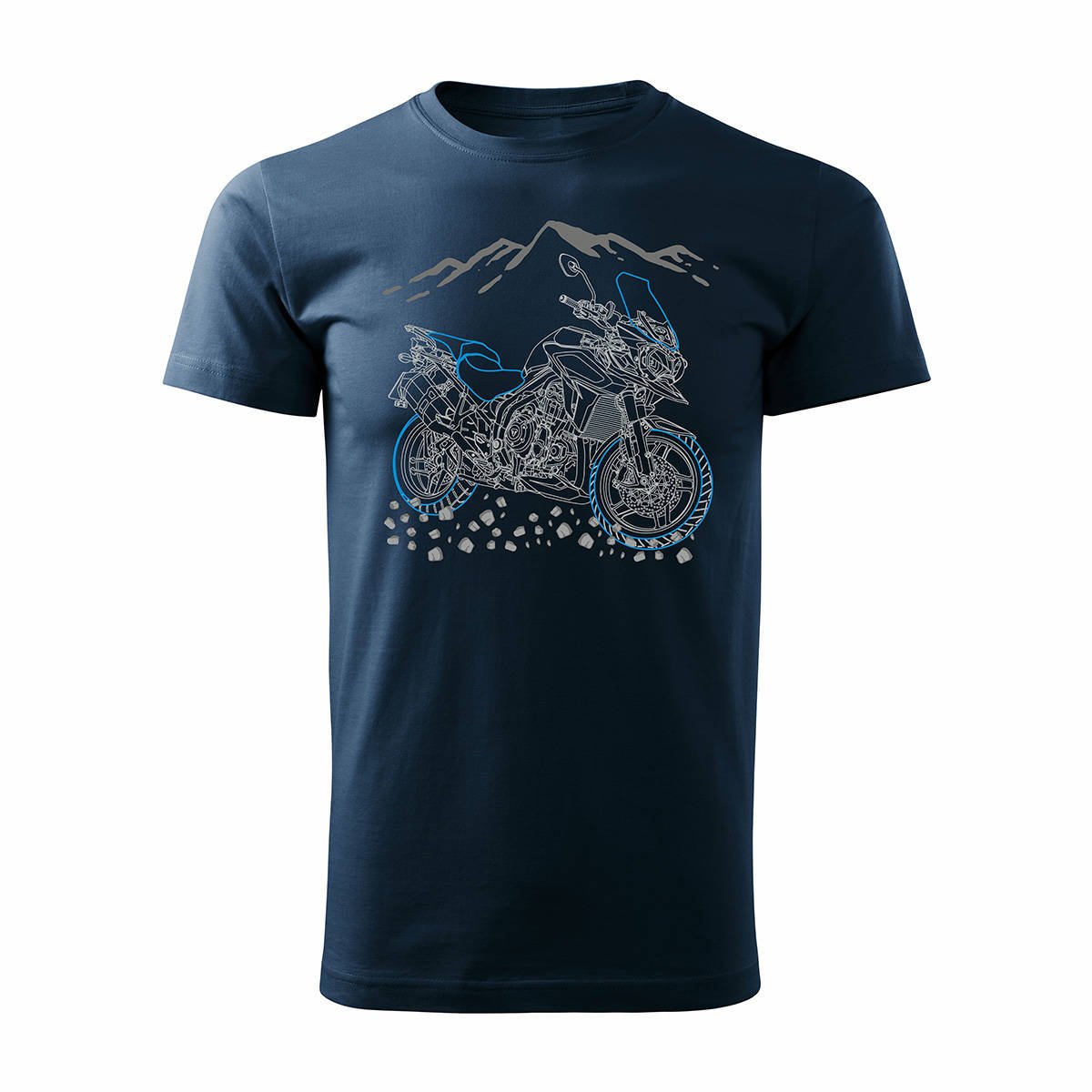 T-Shirt für Herren, blau 
