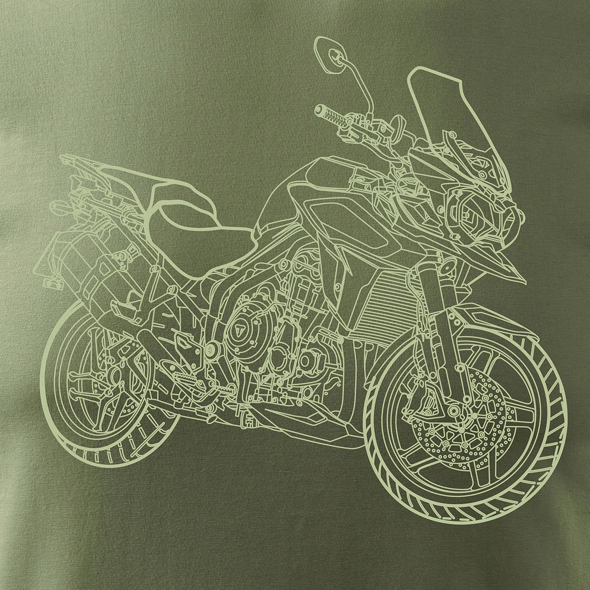 T-Shirt für Herren, grün 