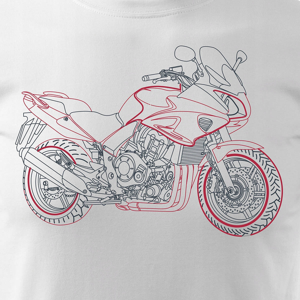 T-Shirt für Herren, weiß 