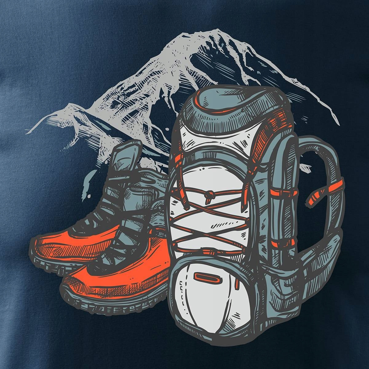 T-Shirt für Herren, blau 