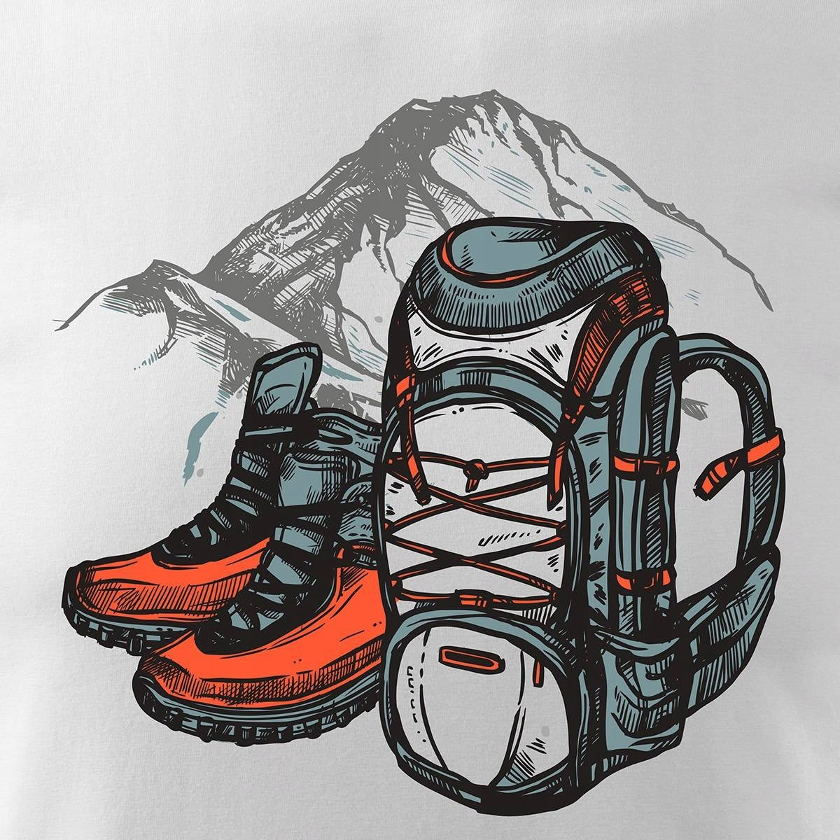 T-Shirt für Herren, weiß 