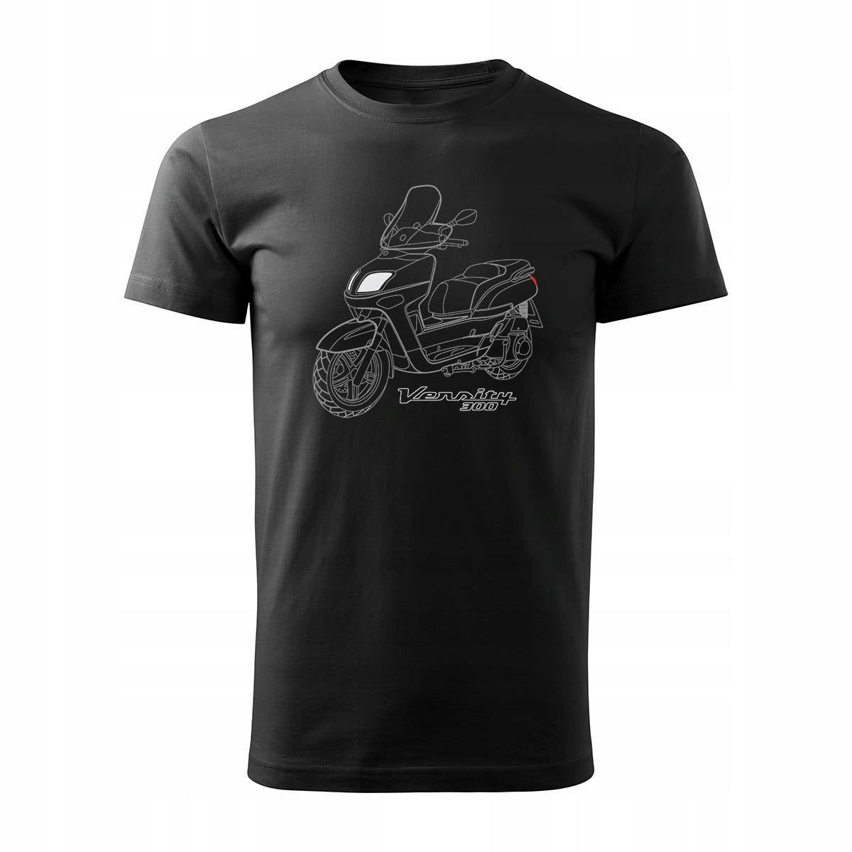 T-Shirt für Herren, schwarz 