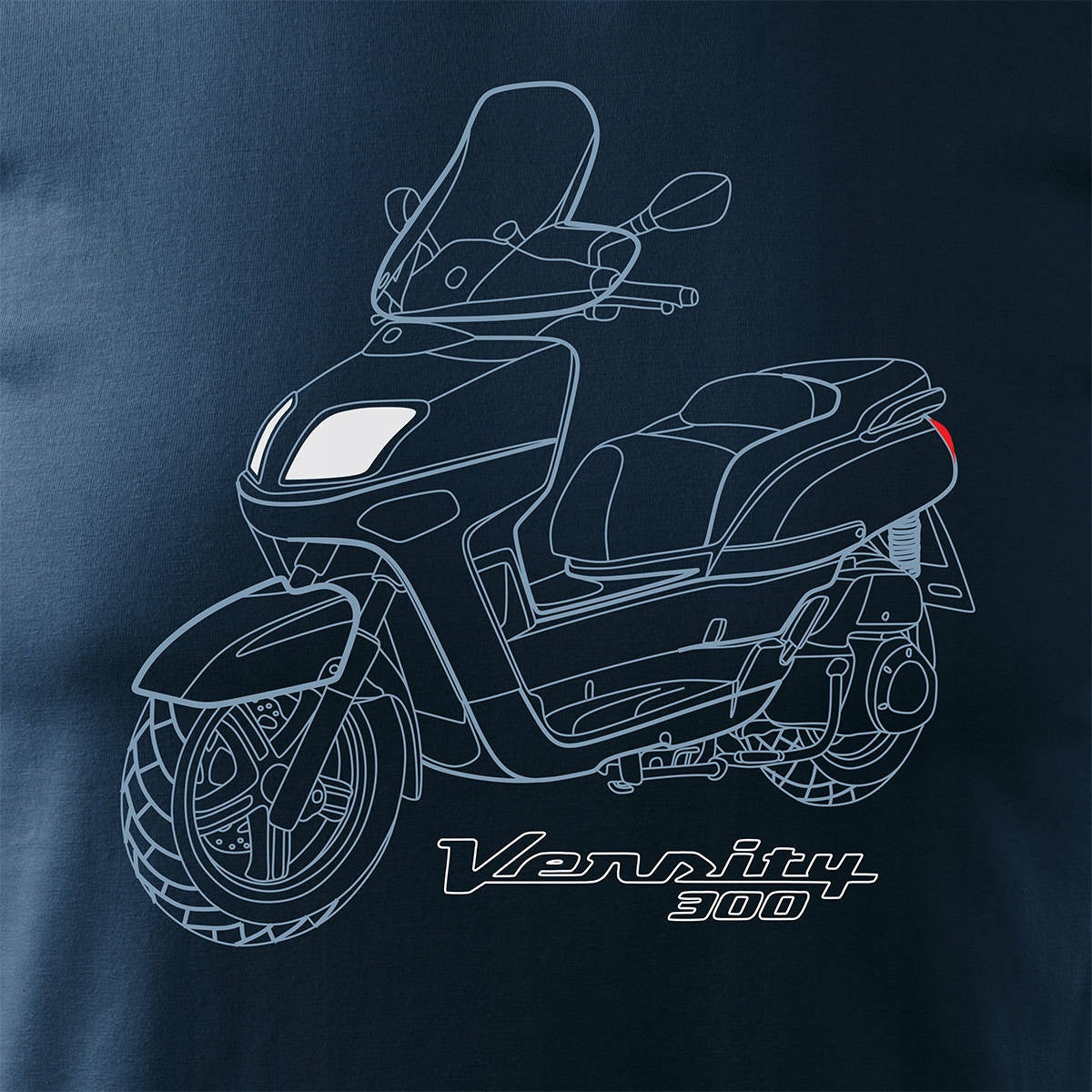 T-Shirt für Herren, blau 